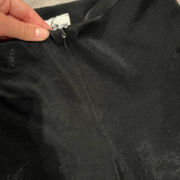 BLACK LOW RISE STRETCHY PANTS - Picture 5 of 9